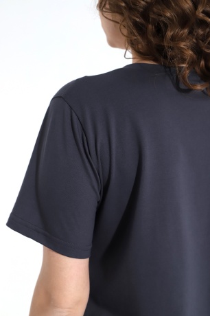 Футболка женская Базис-5 антрацит