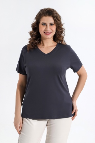 Футболка женская Базис-5 антрацит