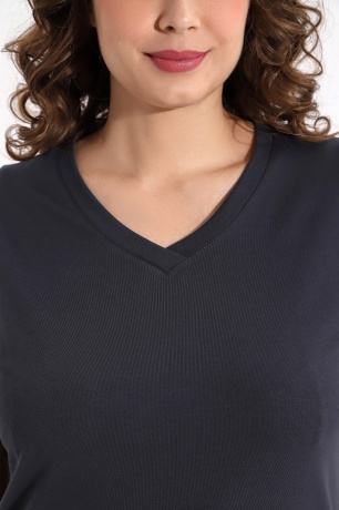 Футболка женская Базис-5 антрацит