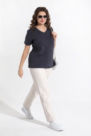Футболка женская Базис-5 антрацит