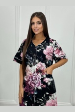 Халат женский Top Hill на пуговицах