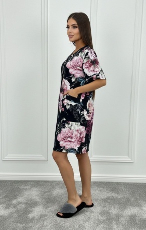 Халат женский Top Hill на пуговицах