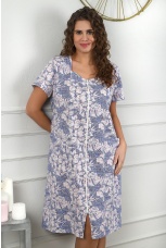 Халат большие размеры Тина-1