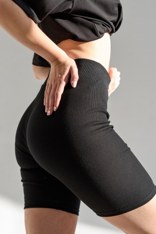 Велосипедки женские Кашкорсе (черные)