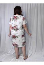 Сорочка женская с коротким рукавом большие размеры