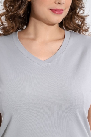 Футболка женская Базис-5 серый