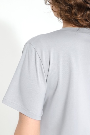 Футболка женская Базис-5 серый