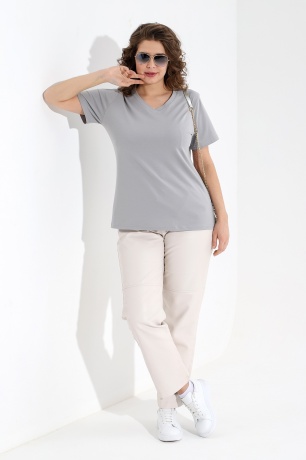 Футболка женская Базис-5 серый