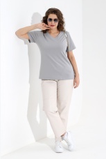 Футболка женская Базис-5 серый