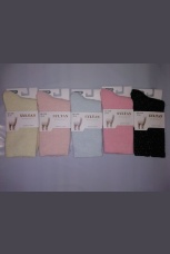 Женские носки шерсть ламы однотонные