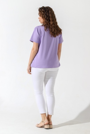 Футболка женская Базис-5 сиреневый