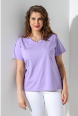 Футболка женская Базис-5 сиреневый