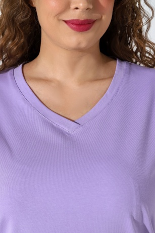 Футболка женская Базис-5 сиреневый