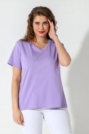 Футболка женская Базис-5 сиреневый