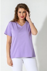 Футболка женская Базис-5 сиреневый