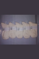 Женские носки кашемир вязанные молочные