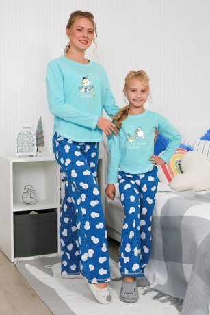 Пижама для девочки Снежок-2