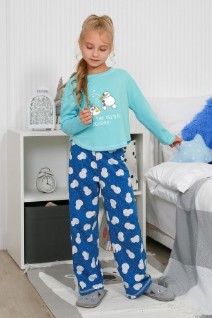 Пижама для девочки Снежок-2