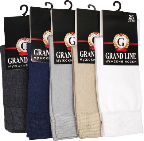 Носки мужские М-105 белый