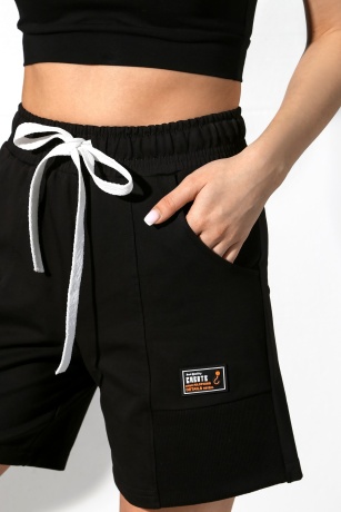 Шорты женские Мегаполис-6 черный