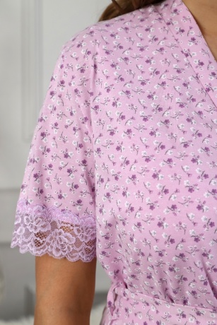 Халат женский Примула-1 лиловый