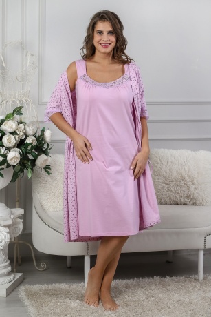 Халат женский Примула-1 лиловый