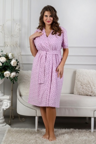Халат женский Примула-1 лиловый