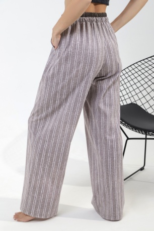Брюки женские Полоса-1 бежевый