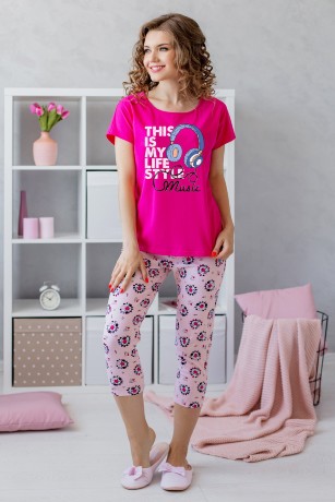 Пижама женская Меломанка-4