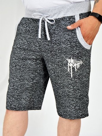 Мужские шорты серые с карманами
