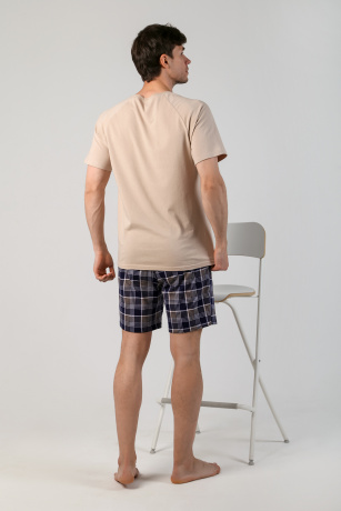 Костюм мужской Бонд-3 бежевый