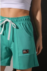 Шорты женские Мегаполис-6 зеленый