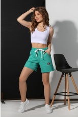 Шорты женские Мегаполис-6 зеленый