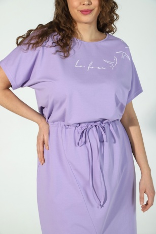 Платье женское Джаззи-1 сиреневый