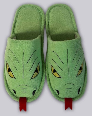 Детские флисовые тапочки "Змеи"