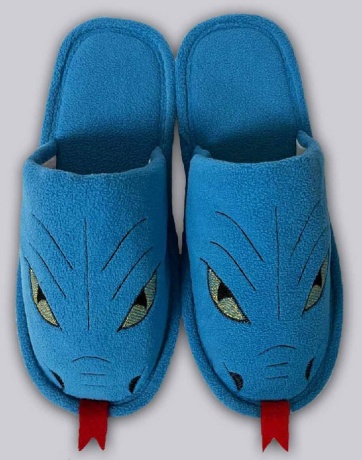 Детские флисовые тапочки "Змеи"