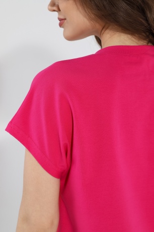 Футболка женская Базис-6 малиновый