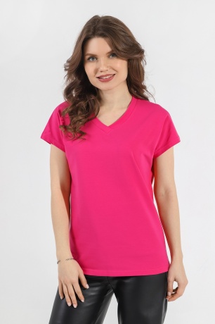 Футболка женская Базис-6 малиновый