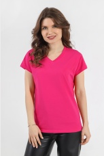 Футболка женская Базис-6 малиновый