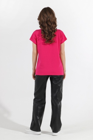 Футболка женская Базис-6 малиновый