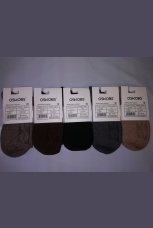 Женские носки вязанные шерсть ламы узоры