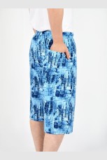 Мужские шорты удлиненные с надписями