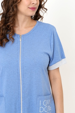 Халат женский Брауни, голубой