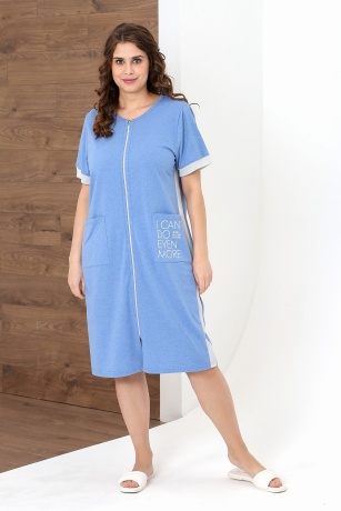 Халат женский Брауни, голубой