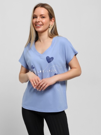 Футболка женская Чиа-3 голубой