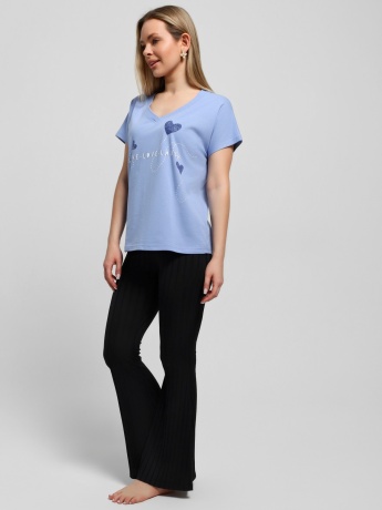 Футболка женская Чиа-3 голубой