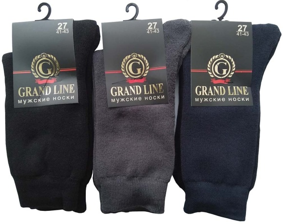 Носки мужские МТ-220 (теплые) черный