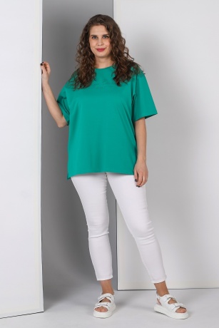 Футболка женская Клио зеленый