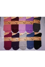 Женские носки махровые собачья шерсть ассорти