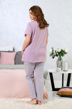 Женская пижама Ромбики-2